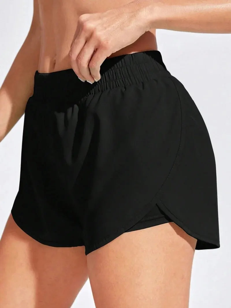 Shorts de Yoga élastiques pour femmes, Leggings courts d'entraînement, de Fitness, de course, de Sport, de Fitness