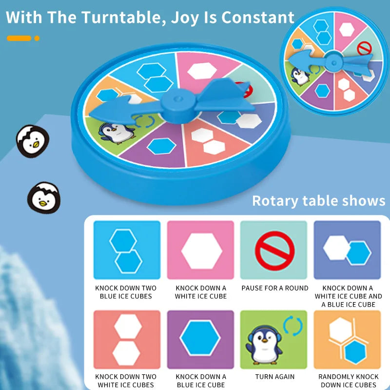 Mini juego de mesa interactivo para padres e hijos, trampa para ranas, pingüino, rompehielos, regalos de cumpleaños para niños