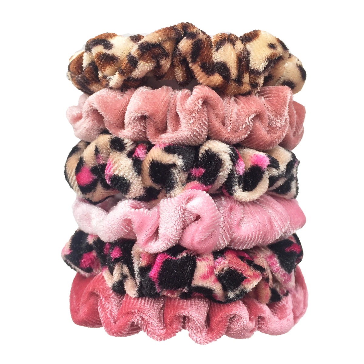 24/50/6 piezas de coleteros para mujer, accesorios de boutique de terciopelo, bonito estampado de leopardo, banda elástica de alta calidad, cinta para el pelo, lazo para cola de caballo