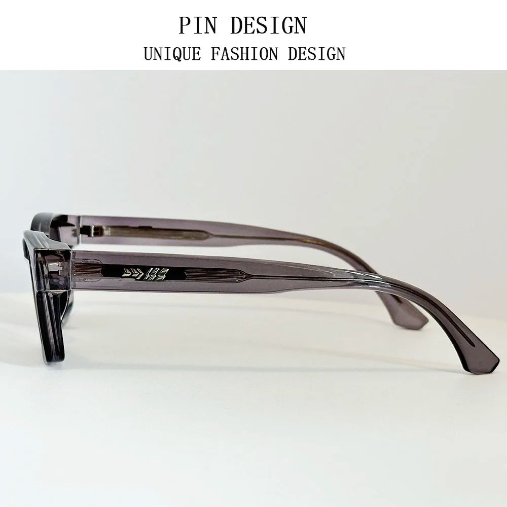 Lunettes de soleil polarisées hommes vintage carrées — protection solaire, femmes, mode