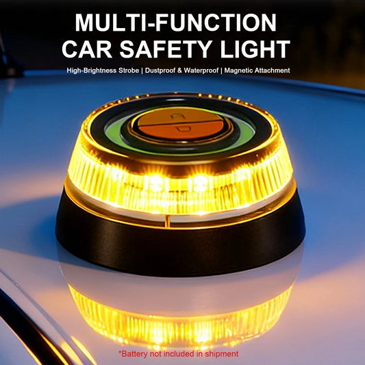 V16 lumière de sécurité de voiture voyant d'avertissement d'urgence pour véhicules motos remorque stroboscopique avertissement lampe de signalisation de sécurité balise
