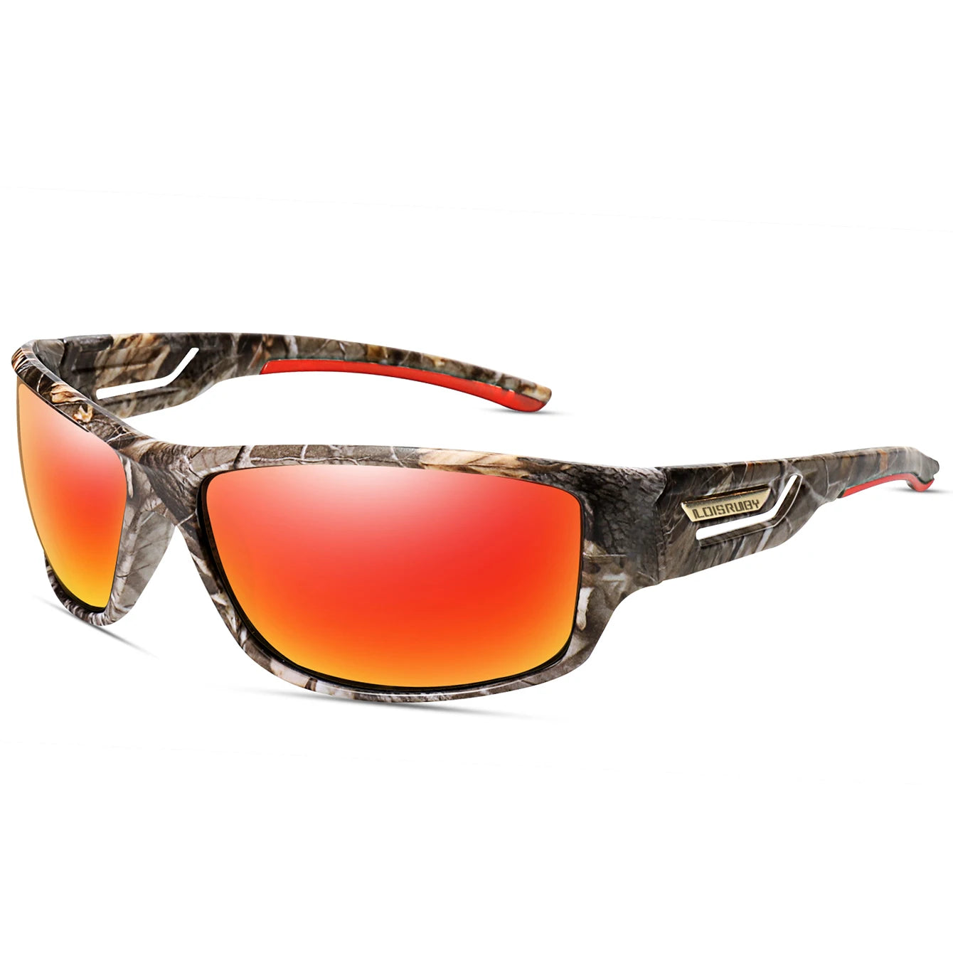 Lunettes de pêche polarisées camouflage — conduite, sports de plein air, cyclisme, course, UV400