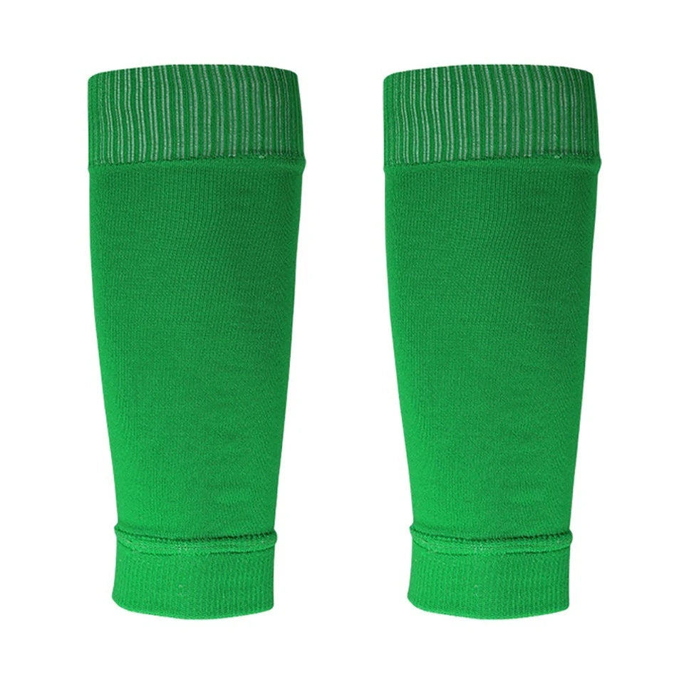 Chaussettes de football avec attelle de jambe — sport respirant, protège-tibia, enfants et adultes