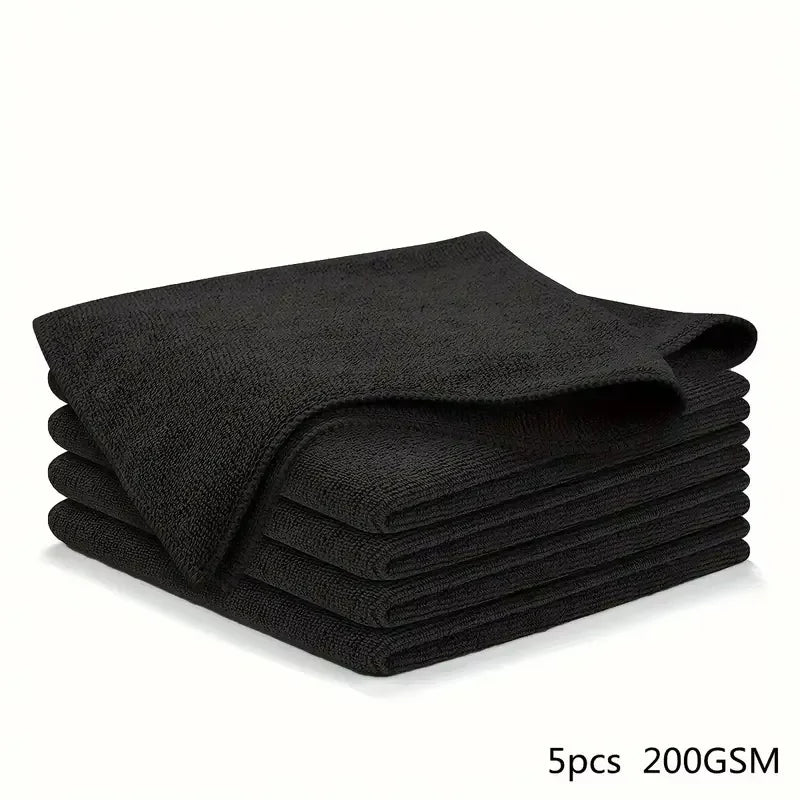 Juego de rejillas absorbentes, suaves y antimanchas, de microfibra, toallas de cocina, gris claro, 5 piezas, 10 piezas, 20 piezas