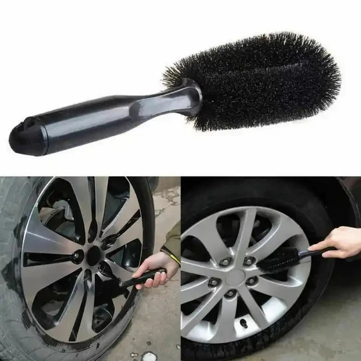 Brosse de nettoyage de roues de voiture, Profession de pneus, nettoyage automatique, soins de détail, jante de pneu de roue sèche et humide, brosse de nettoyage, accessoire de marchandises