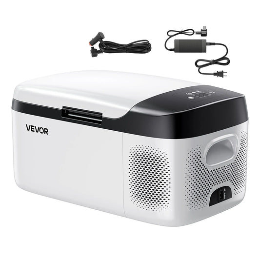 SucceBuy Nevera eléctrica para coche 15L 20L 22L -4°C a 68°F Refrigerador para coche con control por aplicación, congelador para vehículos recreativos y camping