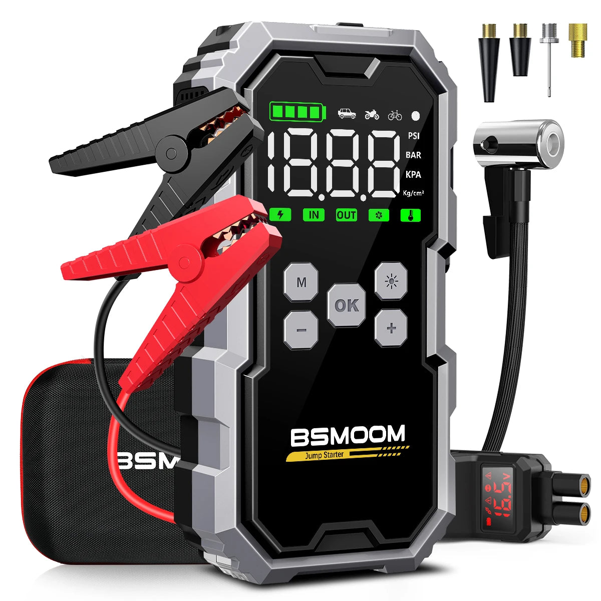Pompe à Air 150PSI, batterie de voiture, Booster d'urgence 7000A, démarreur de saut de voiture, batterie externe, dispositif de démarrage Portable, démarreur de voiture, nouveau
