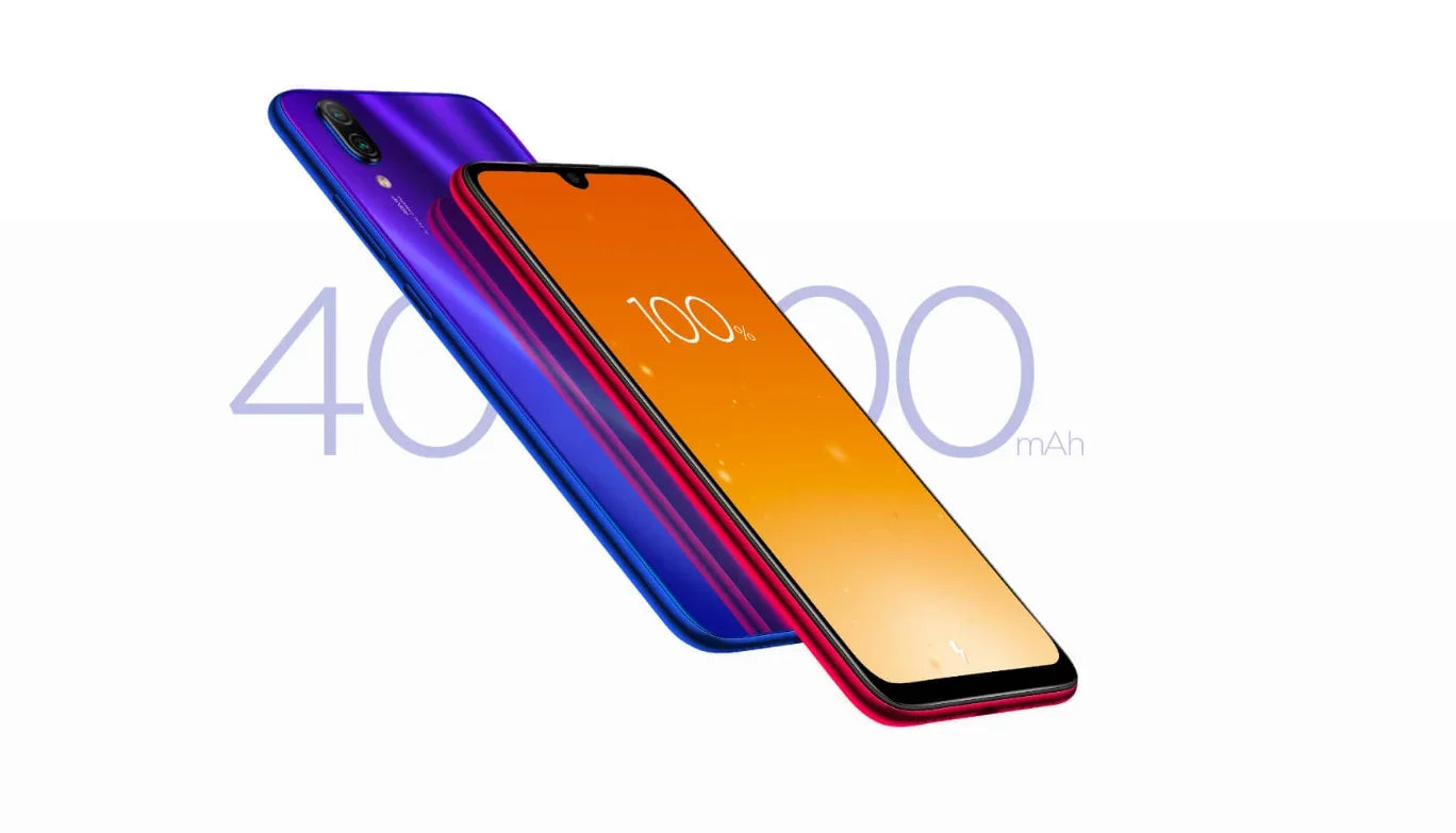 Xiaomi Redmi Note 7 PRO Smartphone d'origine 6GB 128GB Snapdragon 660AIE téléphone portable Android 48.0MP + 5.0MP caméra arrière téléphone portable