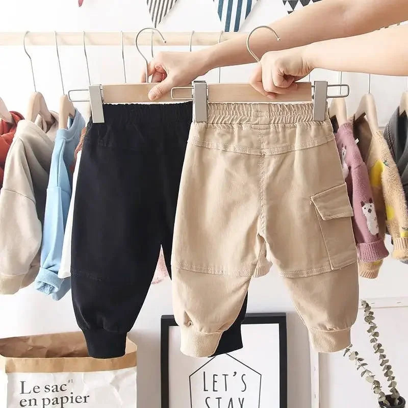 Nouveau pantalon Cargo pour 2-6 ans solide garçons pantalons de Sport décontractés Enfant Garcon enfants enfants pantalons 2-8 ans vêtements