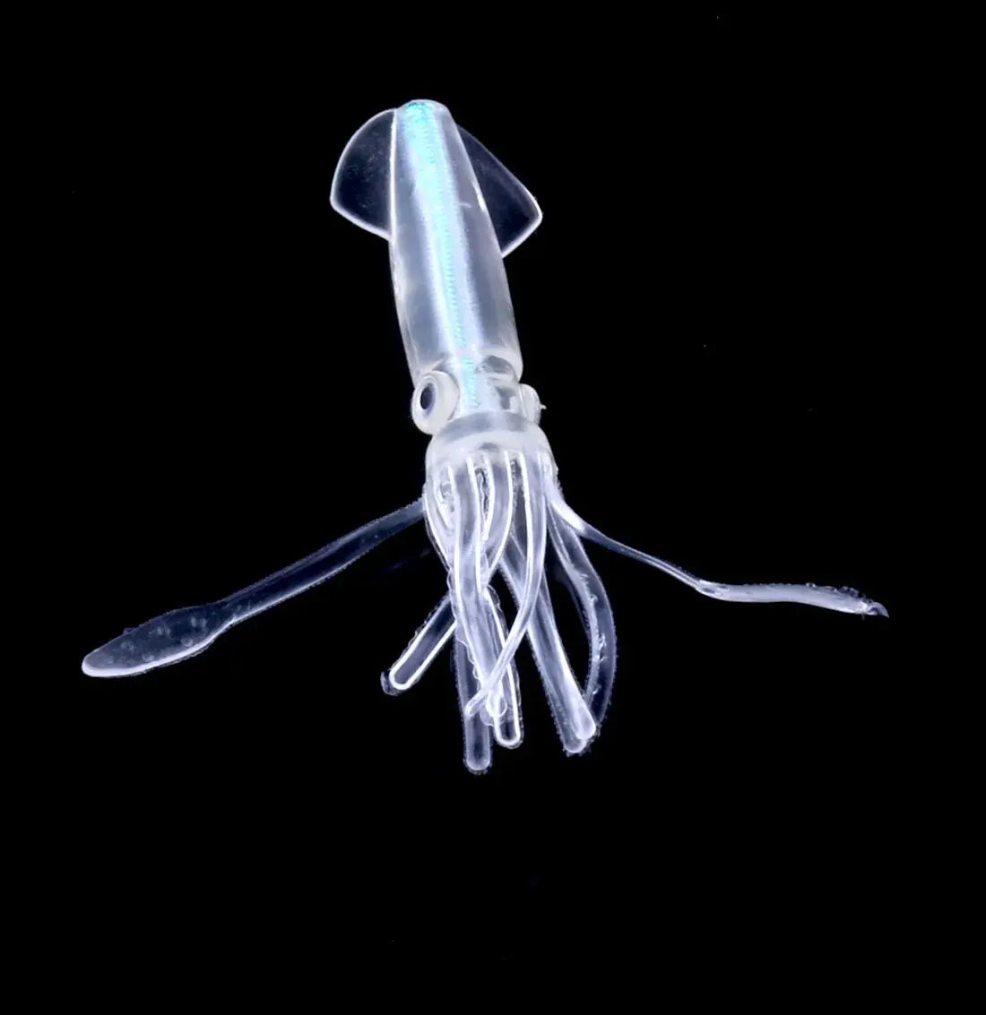 BURLE leurres souples lumineux mélange de poulpe huilé jupes souples leurres de calmar artificiel doux gabarit de calmar leurres de pêche personnalisés