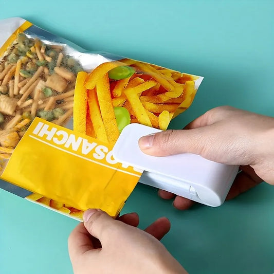 Sac thermoscellant portable — rangement plastique, mini clip alimentaire, collation, fruits, conservation fraîche