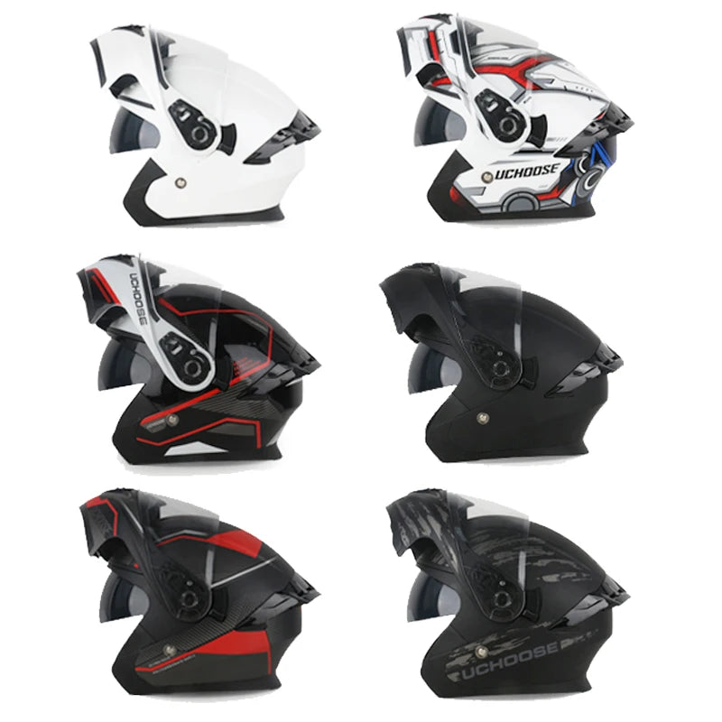 Casque de moto DOT de haute qualité quatre saisons course de Motocross modulaire rabattable hommes femmes casque tout-terrain casque gratuit