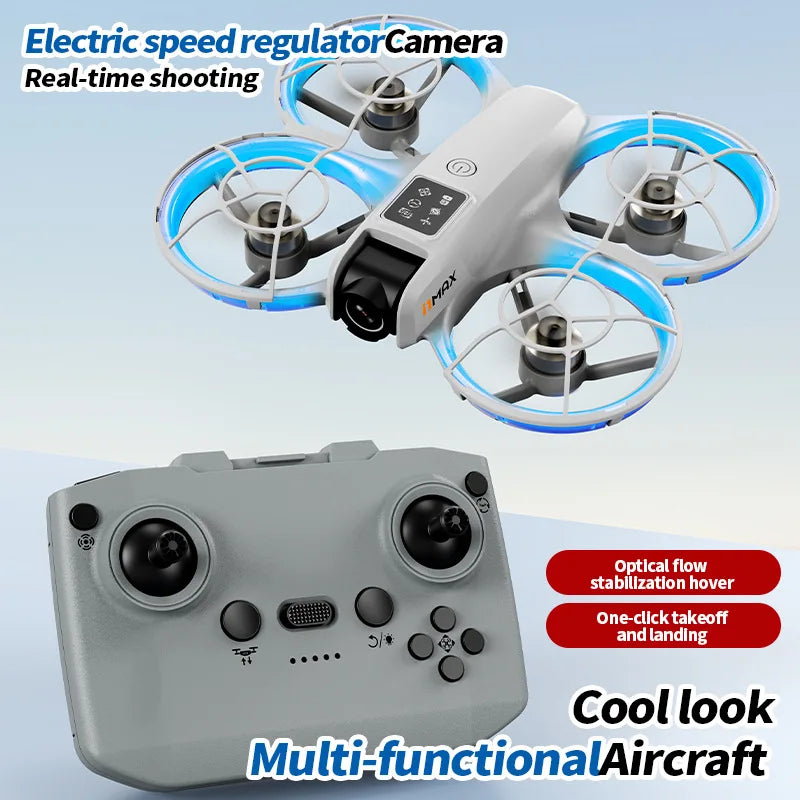 Drone professionnel 8K caméra HD — 5G WiFi, écran télécommande, évitement aérien, quadrirotor UAV