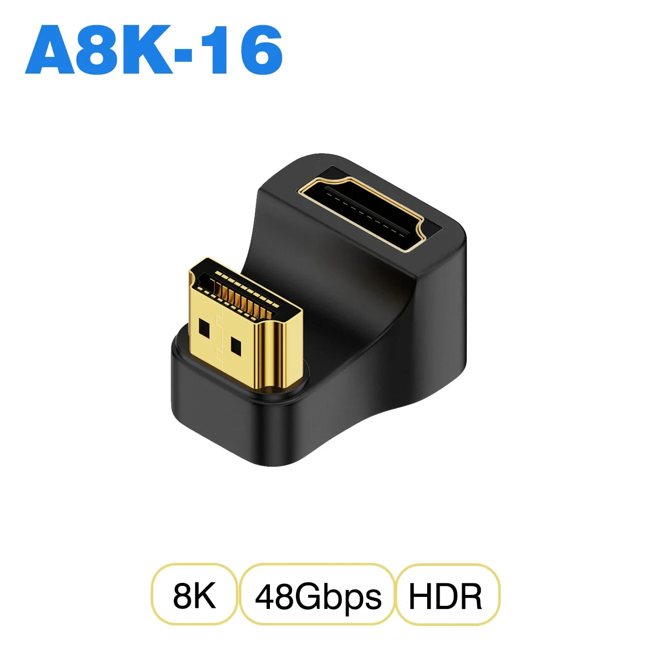 Mini/Micro HDMI to HDMI 2.1 48Gbps 8K60HZ 4K120HZ Converter for Projector HDTV PS4 PS5 Laptop