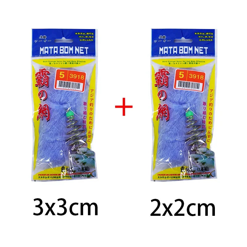 Fishing net with high carbon steel frame, luminous bead trap, sea fish net, gear design, feeding trap