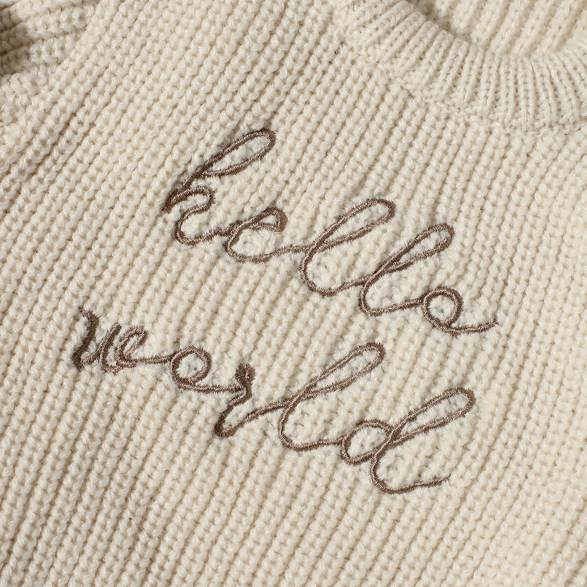 Barboteuse tricotée pour nouveau-né photographie — chapeau à pompon, pull bébé, séance photo HD (v3)