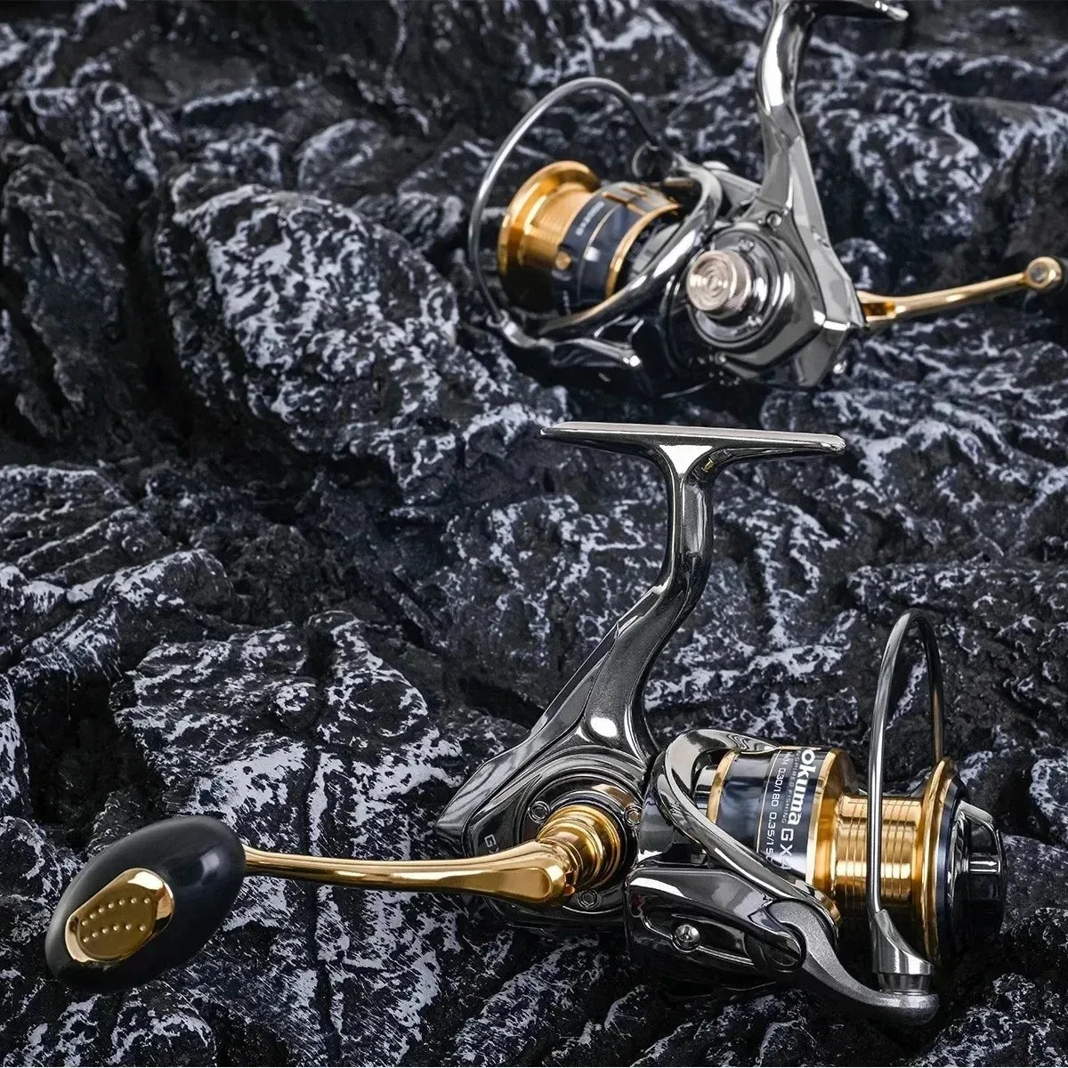 Moulinet de Pêche Okuma — Roue Haute Performance