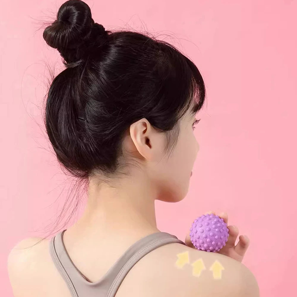 Balle de Massage Fascia TPR — Point Surelevé Yoga Dos Taille Pieds