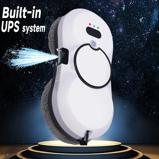 Système UPS Robot nettoyeur de vitres aspirateur appareil ménager intelligent nettoyage automatique lave-vitre lave-vitre lavage de vitres vadrouilles électriques