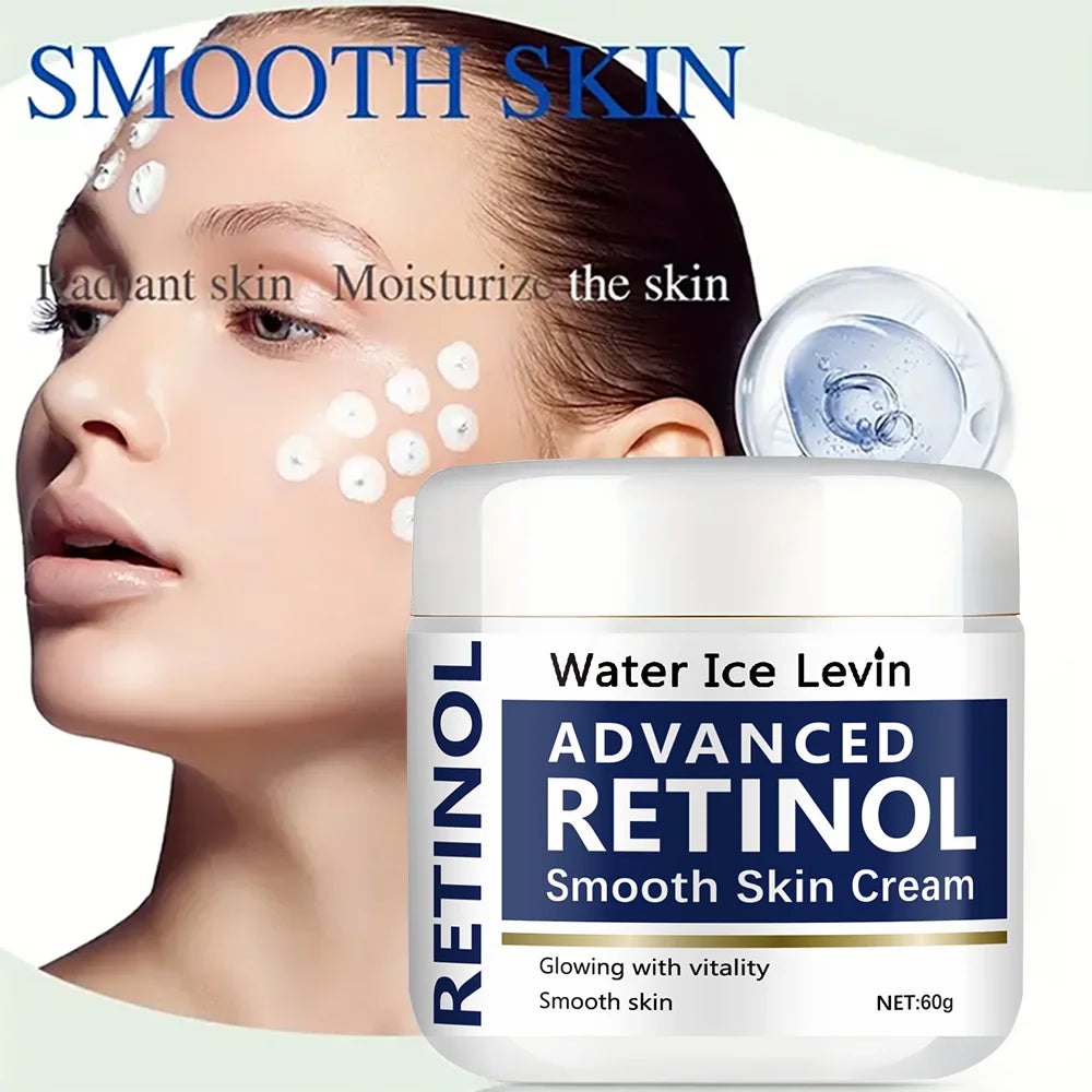 Crème Rétinol Avancé — Vitamine C, Peaux Sensibles, Hydratante Jour & Nuit