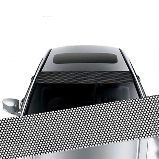 Autocollants Pare-Soleil Voiture Film Vinyle 3D — Pare-Brise Avant Décoratifs Arrière
