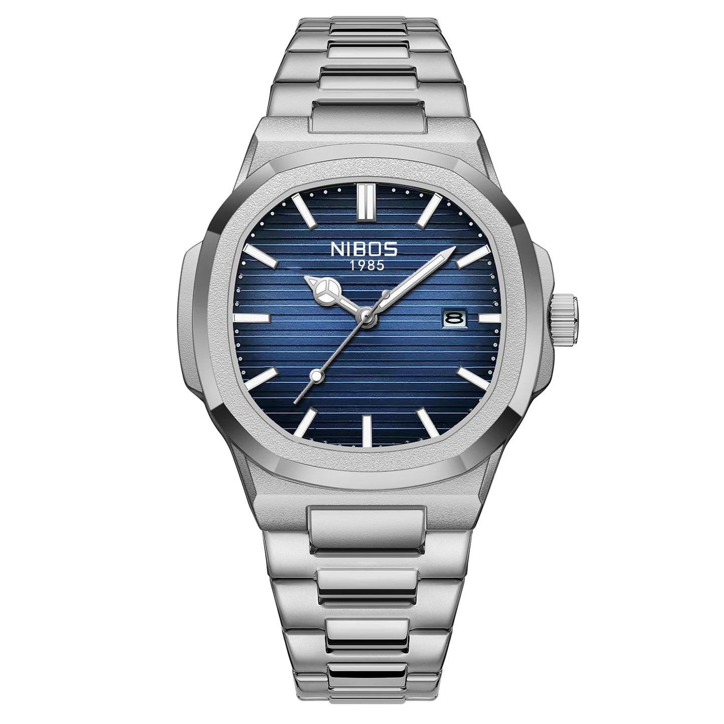2025 New Luxury Men's Quartz Watches 30M Waterproof Automatic Date Stainless Steel Men's Watch Sport Chronograph Watch for Men Clock
