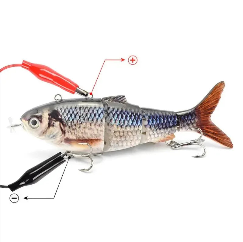 Leurre de Pêche Robot Électrique — Nage Automatique Haute Attraction