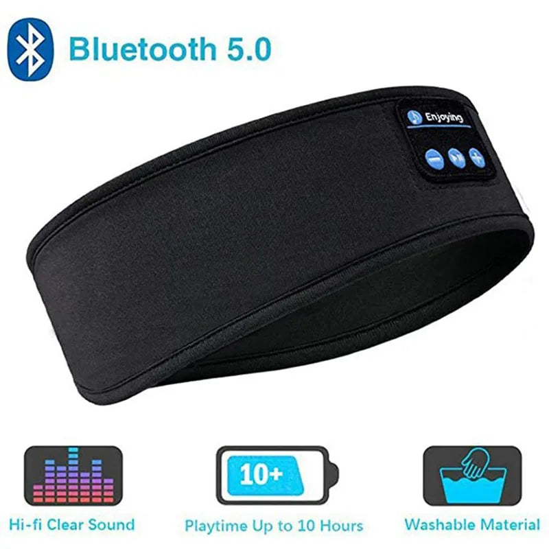 Bluetooth Wireless Headphones, Sleep Headband, Music Headset, Soft, Elastic, Comfortable, Sports Headband, Music Headset