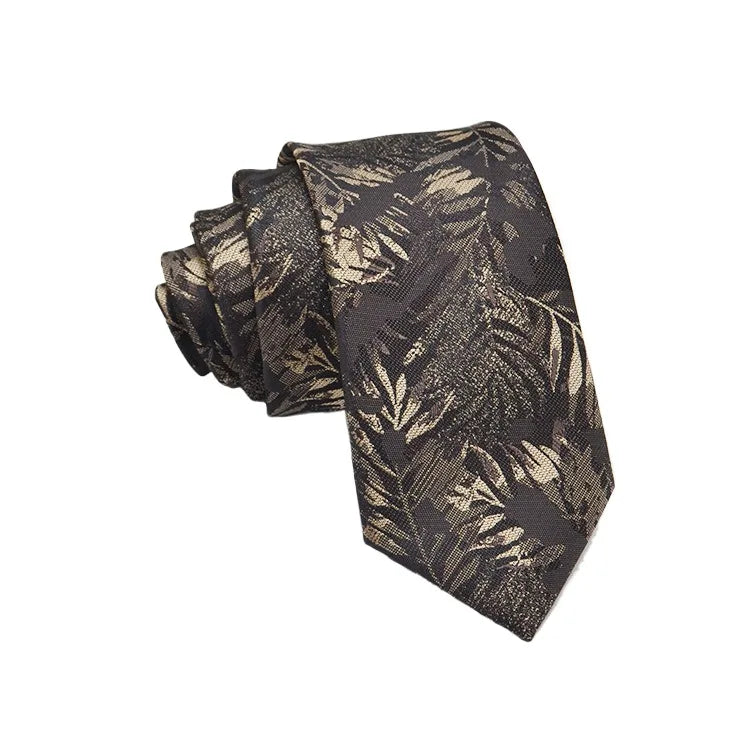 35 Styles hommes cravates en soie Jacquard point Floral 8 cm cravate accessoires usage quotidien chemise costume cravate cadeaux de fête de mariage cravate