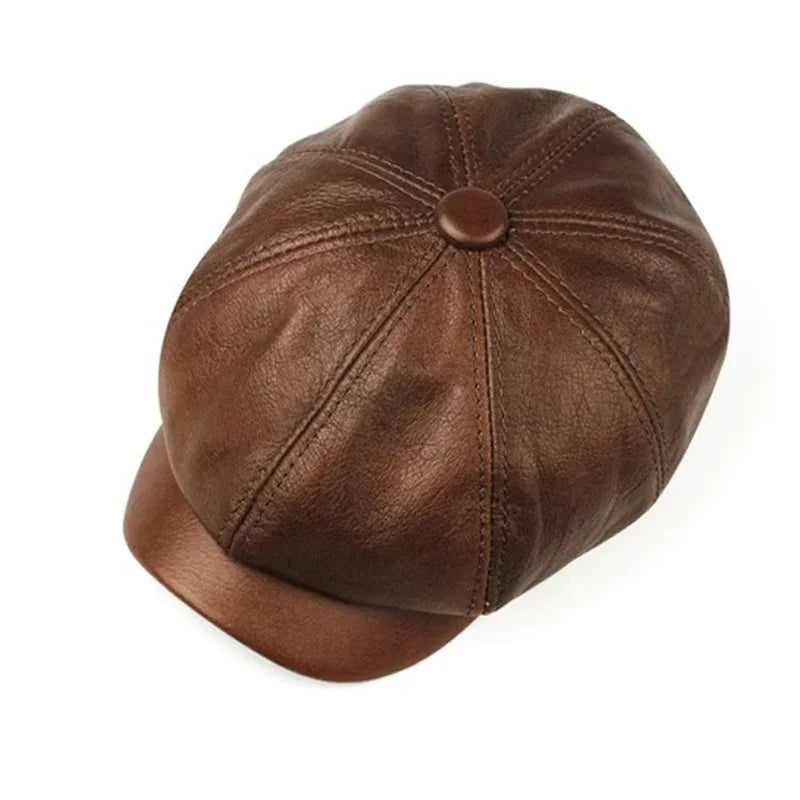 Casquette de baseball gris beige de luxe — laine haute qualité, trucker, streetwear (v2)