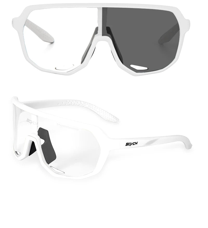 Lunettes de Soleil Sport UV400 — Vélo, Randonnée & Escalade Homme Femme
