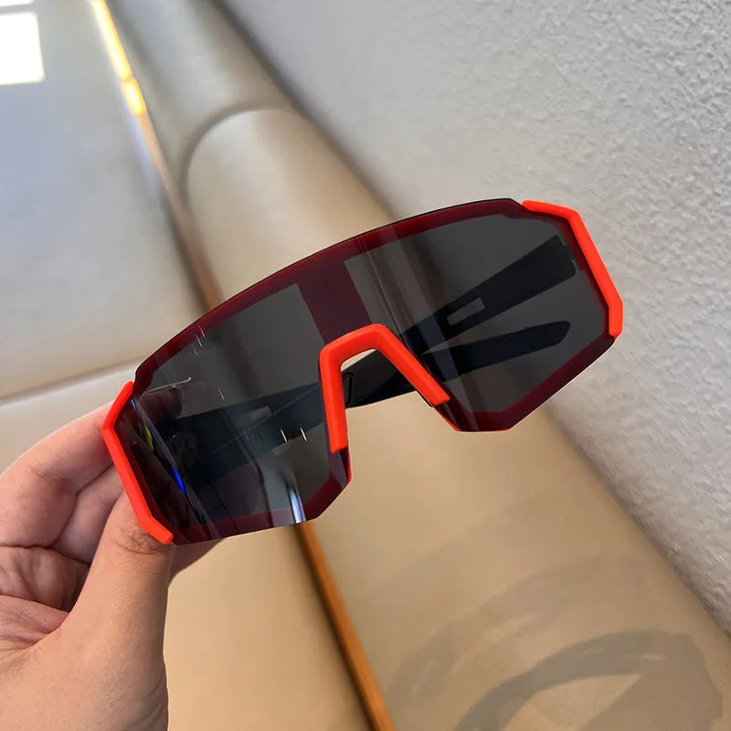 1/2 Pieces Cycling Sunglasses Women UV400 Anti-sand Eye Protector Sunglasses Outdoor Sports Anti-Radiation Protection Glasses Lens