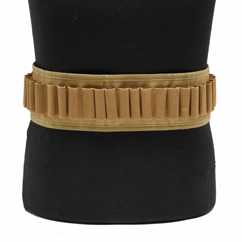 30 coquille ronde support ceinture formation accessoires de chasse Sports de plein air calibre 12 12GA munitions Bandolier cartouche ceintures de taille
