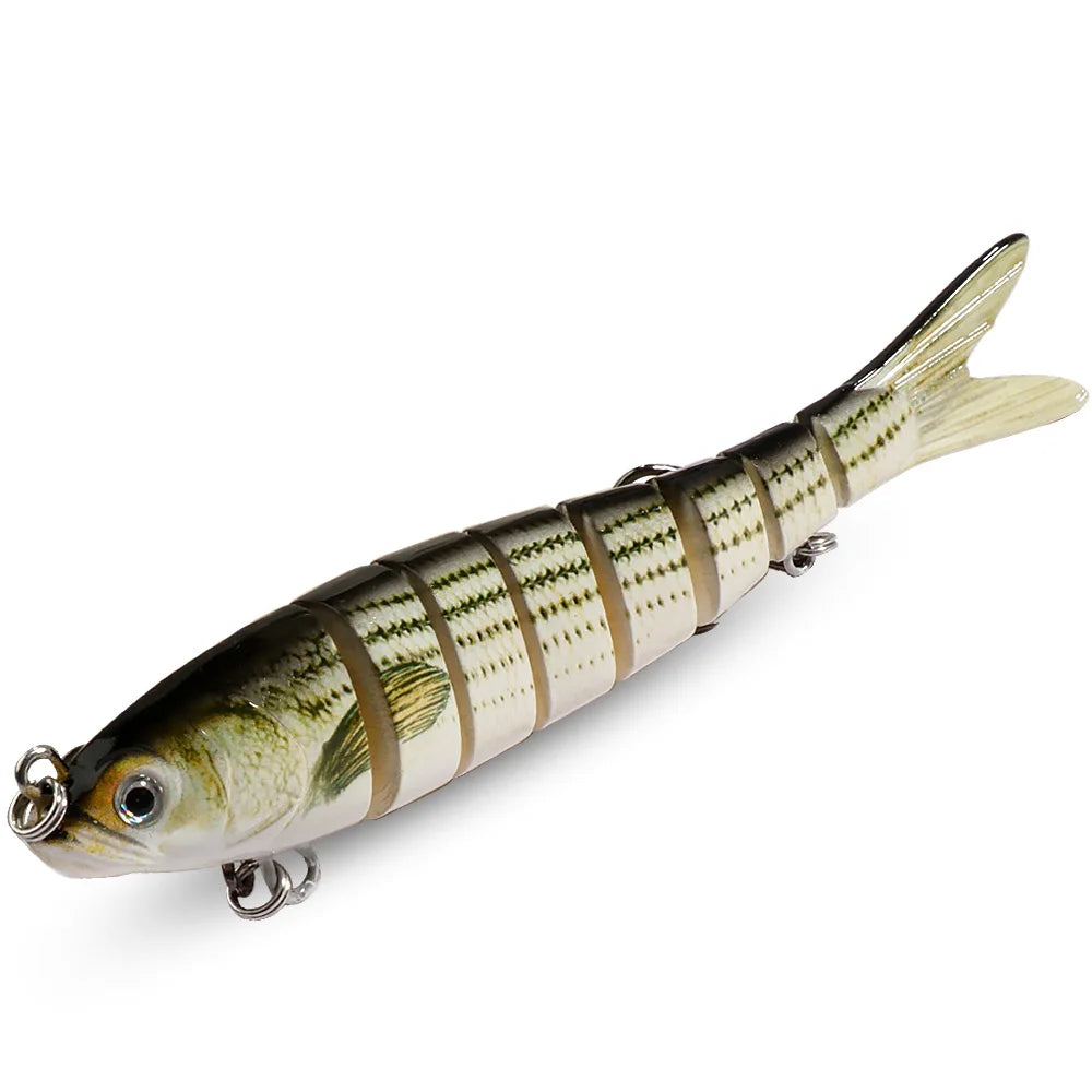 GOBAIT Swimbait 11g 16g 27g leurre multi-joint coulant lent bionique natation Pesca bar triple crochet carpe matériel de pêche appât dur