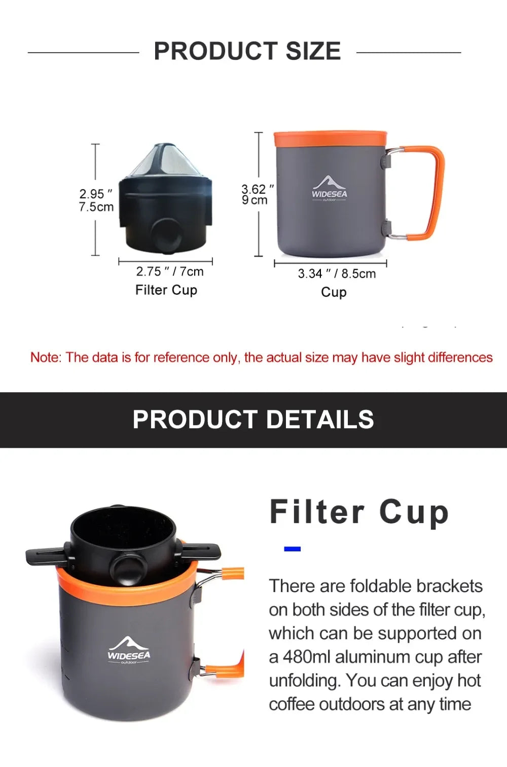 ESEA-Ensemble d'ustensiles de cuisine de camping, équipement britannique extérieur, tasse à thé, tasse filtrante à café, chaudron de pique-nique, vaisselle touristique, annulation