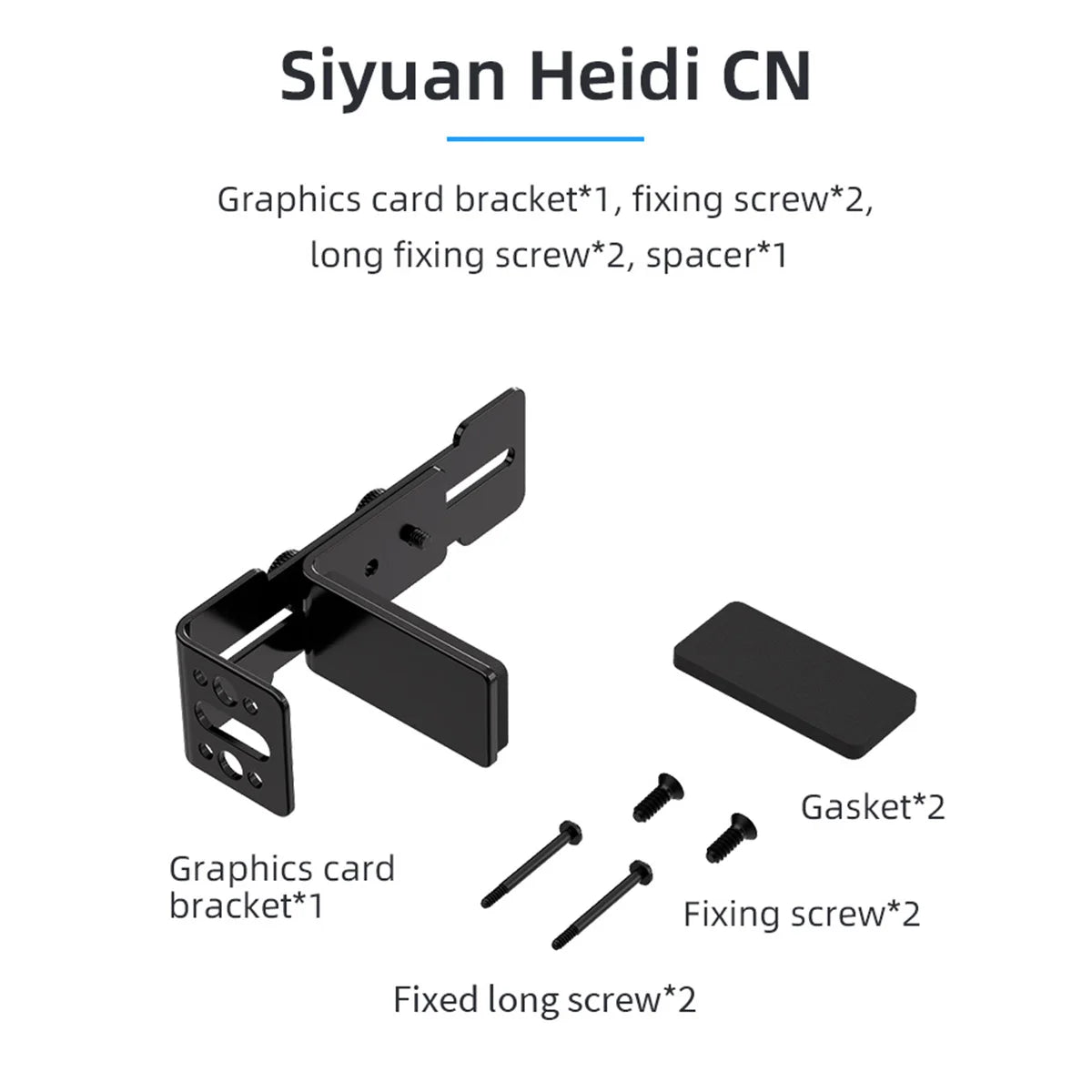 TEUCER VC-5 châssis position du ventilateur GPU cadre de Support en acier inoxydable Support de carte vidéo empêcher l'affaissement pour RTX 4090 4080