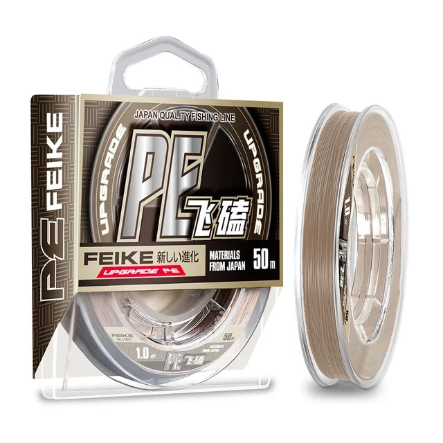 ZUKIBO FEIKE-Micro ligne de pêche tressée en PE, 0.05mm, 1000m, matériel japonais ultra fin, super bain, multimessieurs, carpe