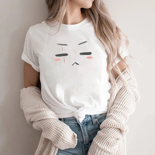 T-shirt imprimé chat world tour — fan, manches courtes, décontracté