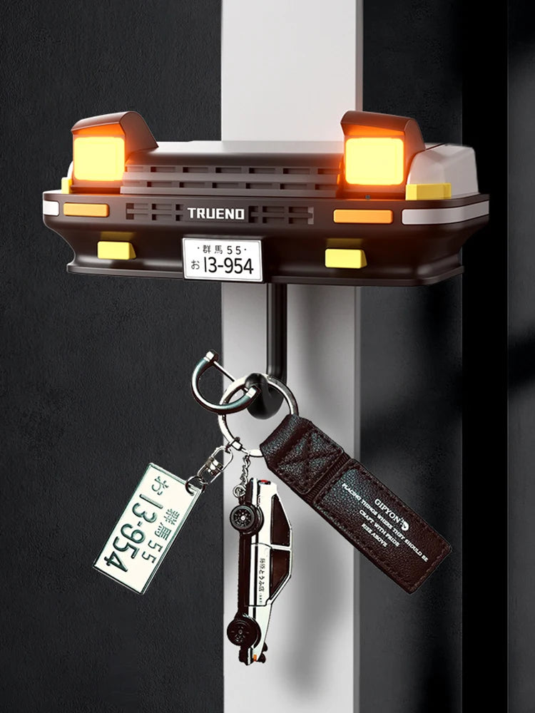 AE86 voiture créatif crochet phare clé support de rangement porte-clés pour véhicule décoration porte-clés