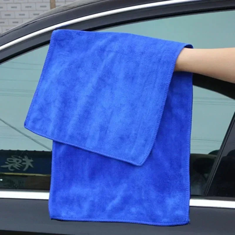 Serviettes en microfibre pour lavage de voiture, tissu de séchage, chiffons de nettoyage ménager, chiffon de polissage pour détails automobiles, outils de nettoyage de la maison, 1 à 20 pièces