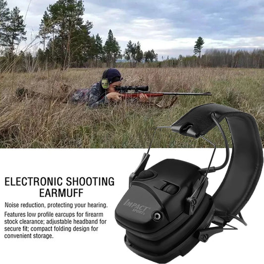Casque antibruit de tir électronique DulElectronic, casque antibruit, amplification du son porteurs, oreille de chasse auditive, sports de plein air, original