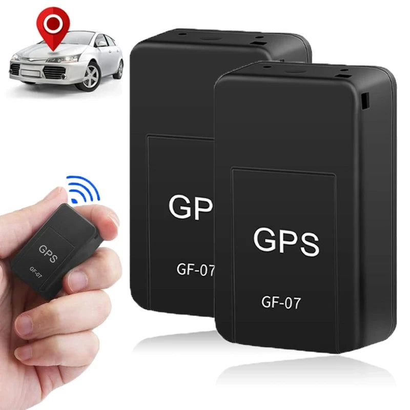 Motorcycle and Car GPS Tracker GF07, Mini Magnetic Vehicle Tracker for Pets, Children and the Elderly, GPS Position App