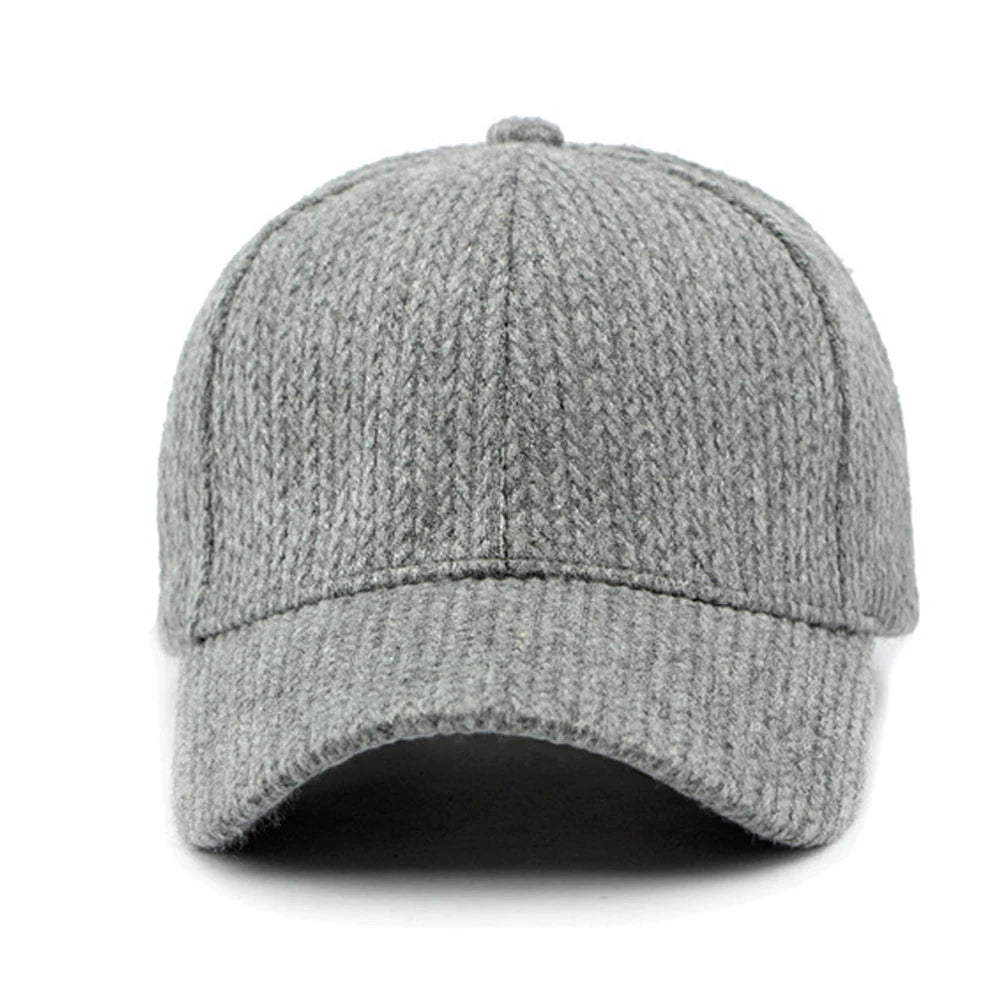 FS Luxury Brand Grey Beige Baseball Caps for Men, High Quality Wool Hat for Women, Brown Streetwear Trucker Cap, Men's Cap 2026
