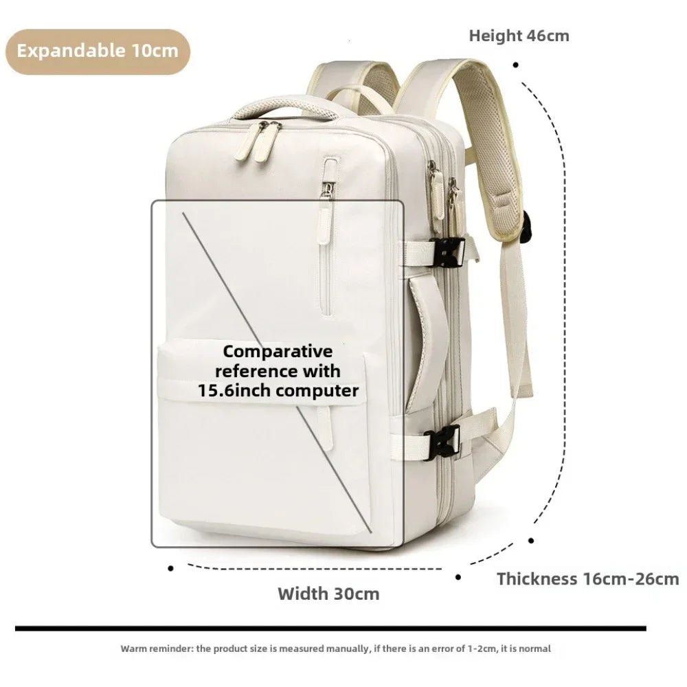 Sac à Dos Cabine Avion 45x30x25 — Ordinateur Voyage École Homme Femme