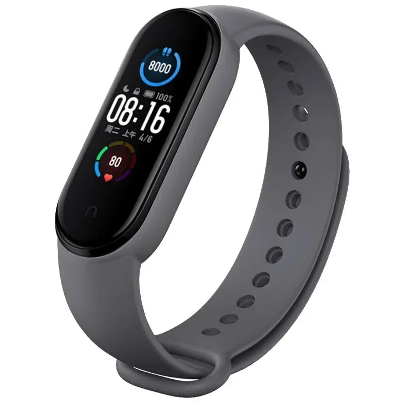 Watch Straps for Xiaomi Mi Band 7 6 5 4 3 Silicone Bracelet Wristbands MiBand 3/4 band5 band6 Smart Watch Accessories