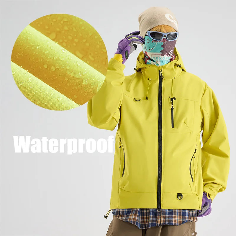 Veste Randonnée Imperméable Coupe-vent — Pêche, Camping & Escalade Unisexe