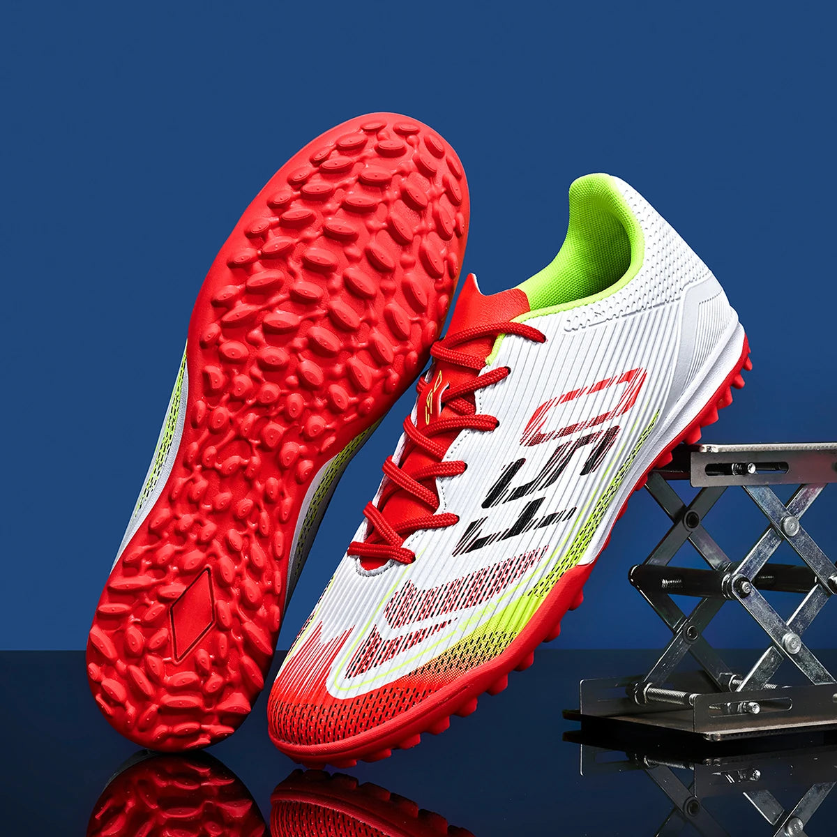Chaussures de Football TF Crampons Gazon Respirantes — Futsal & Match Unisexe