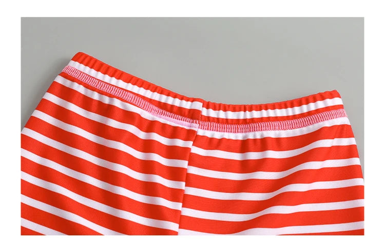Garçons filles dessin animé mignon maillots de bain printemps été plage vêtements ensemble Protection solaire à manches longues maillots de bain enfants maillot de bain