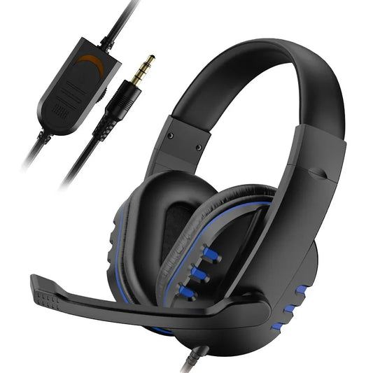 Casque filaire de jeu avec microphone — musique, consoles, PC, 3.5mm
