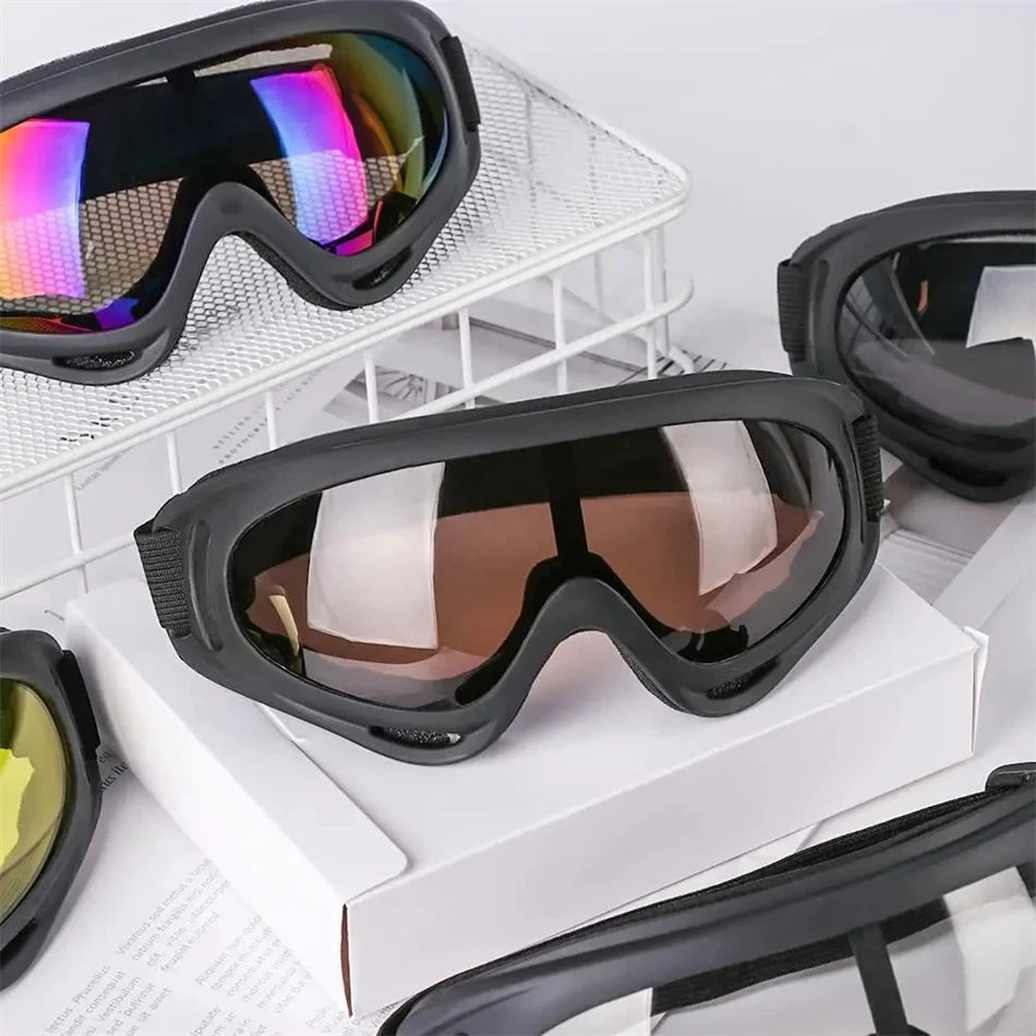 Lunettes de cyclisme NOUVELLES, masque de motocross, lunettes de soleil pour hommes et femmes, lunettes de ski de sport, lunettes de protection contre le vent, casque de motocross, protection UV